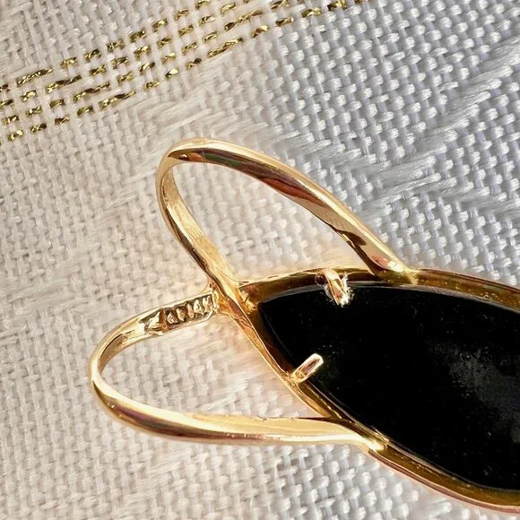 14K Gold Mosaic Australian Opal Pendant, Opal Jewelry, Australian Jewelry - Picture 8 of 14